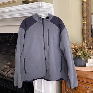 Eddie Bauer Men’s WindPro Fleece Jacket Coat XXL